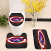 Winter is coming captain america Toilet cover set up