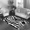 zebra Living room carpet rugs