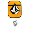 volcom logo yellow Custom airpods case