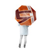 Virginia Tech Stripe Custom Foldable Umbrella