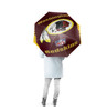 Washington Redskins logo yellow red Custom Foldable Umbrella