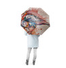 Watercolor Bird Abstract Custom Foldable Umbrella