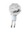 Weezer White Custom Foldable Umbrella