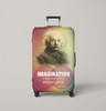 Albert Einstein Imagination Motivation Luggage Cover