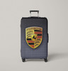 Carbon Porsche logo Luggage Cover