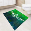 Legend Of Zelda Logo bath rugs