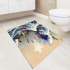 THE GREAT WAVE OF HYRULE LEGEND OF ZELDA bath rugs