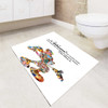 Walt Disney Quote Mickey Mouse Character bath rugs