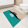 With Big Moustache Comes Big Responsibility bath rugs