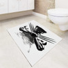 X Man bath rugs