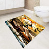 Zelda and wolf twilight princess bath rugs