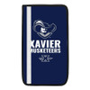 xavier musketeers mascot blue Car seat belt cover