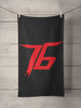 Overwatch Soldier 76 symbol Custom Towel