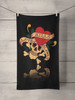 ed hardy love kills slowly black Custom Towel