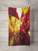 the flash vs reverse flash Custom Towel