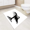 Adidas Black Shoe bath rugs