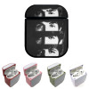 beatles eyes black Custom airpods case