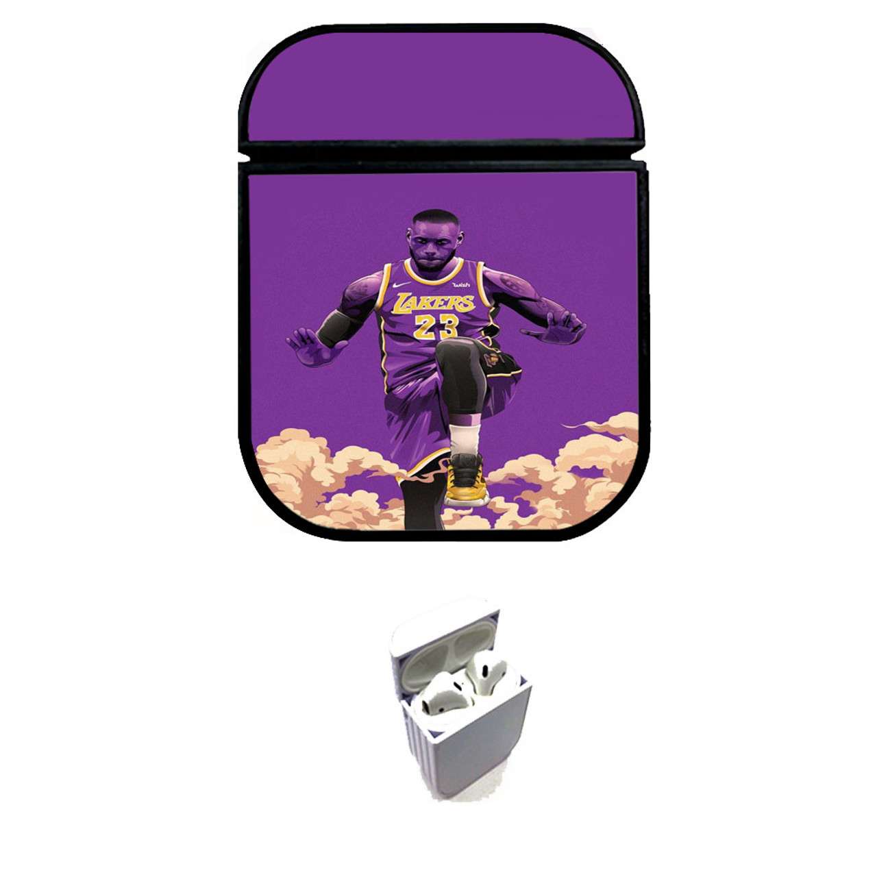 lebron james wallpaper lakers Custom airpods case - Coverszy