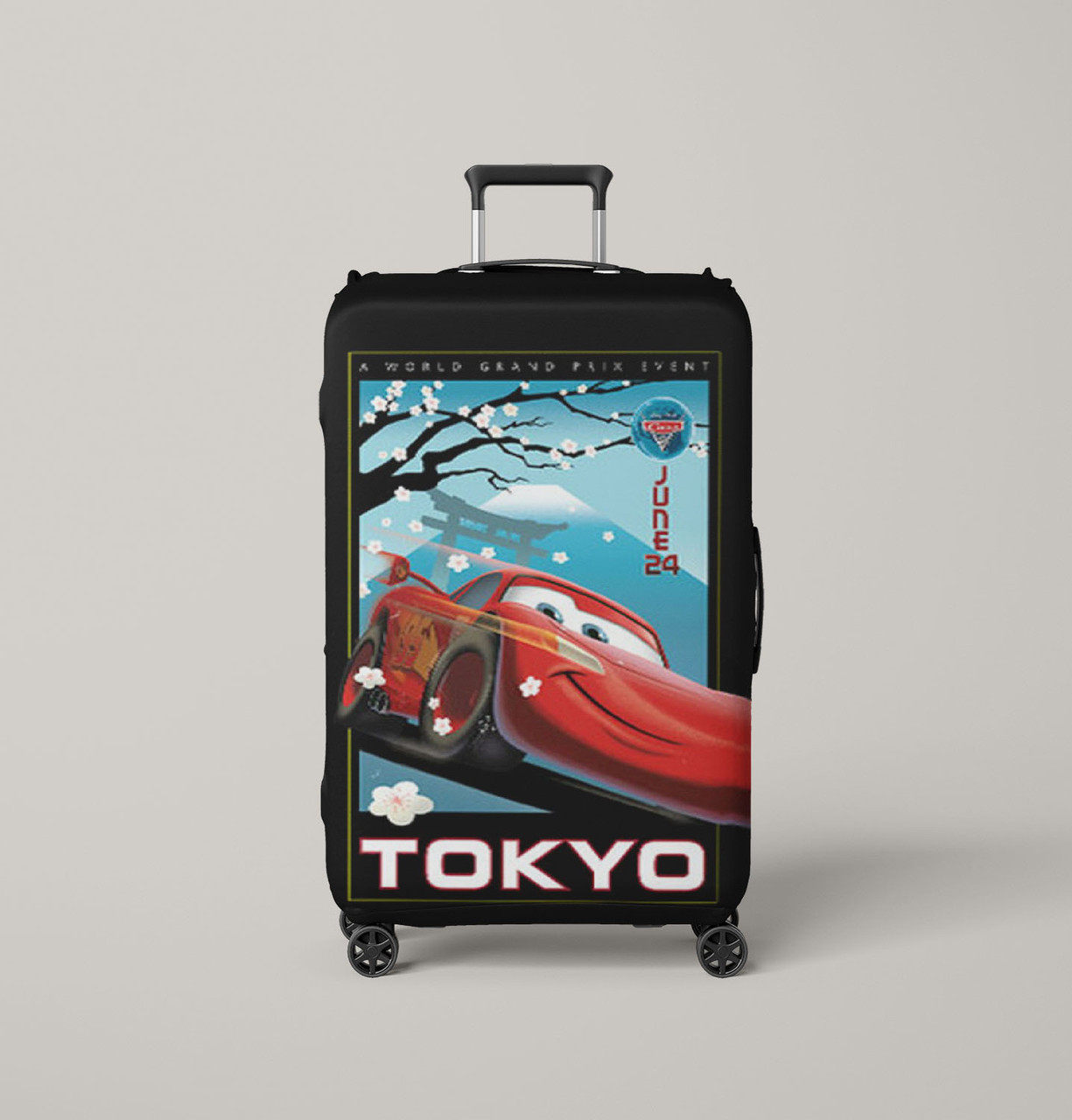 lightning mcqueen luggage bag