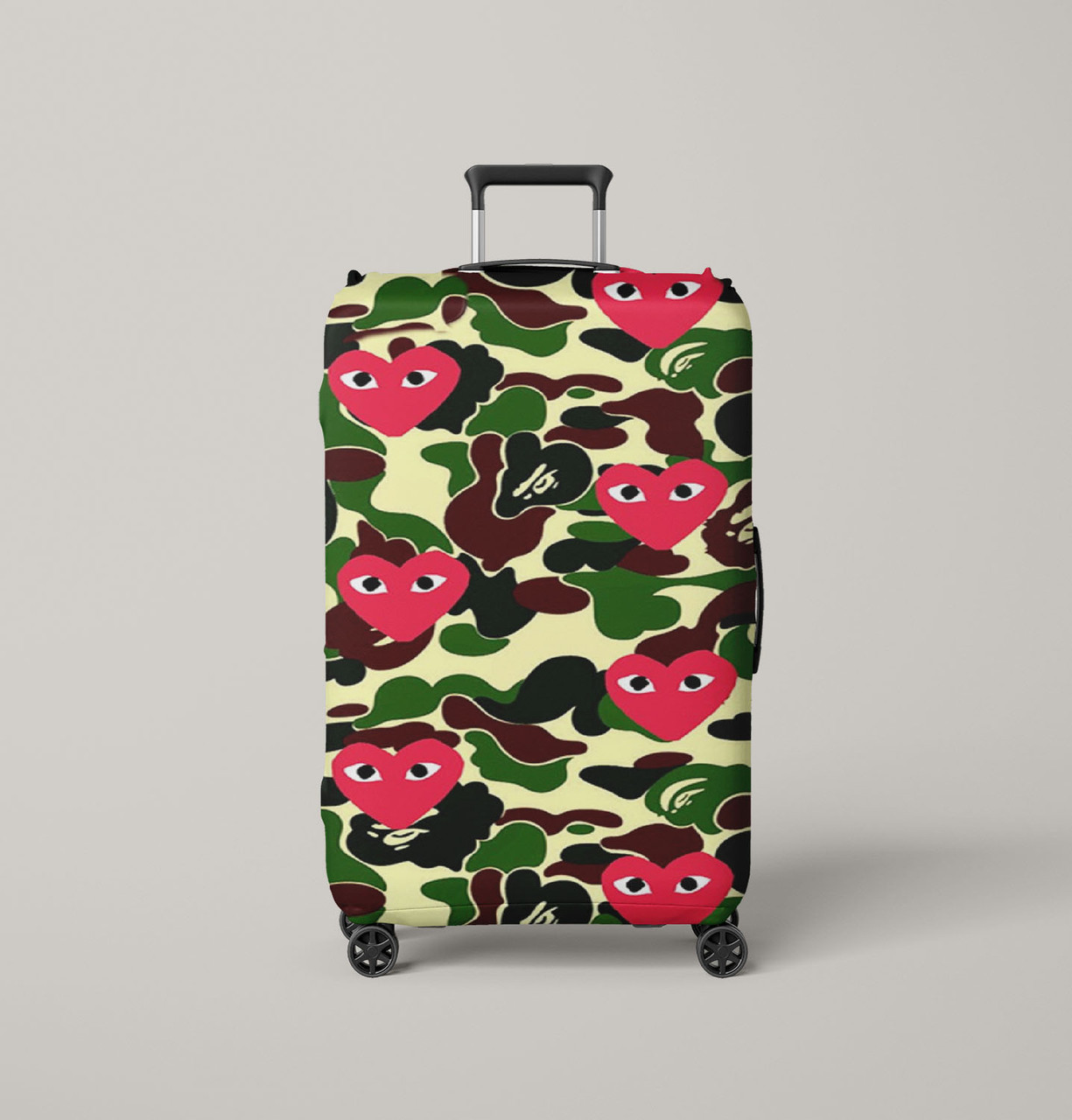 SHARK CAMO BATHING APE SUPREME Luggage Cover - Coverszy