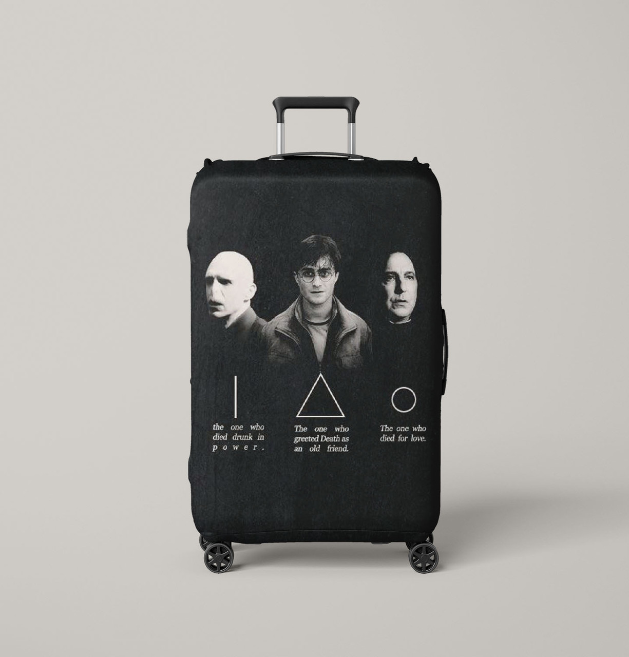 harry potter luggage cover