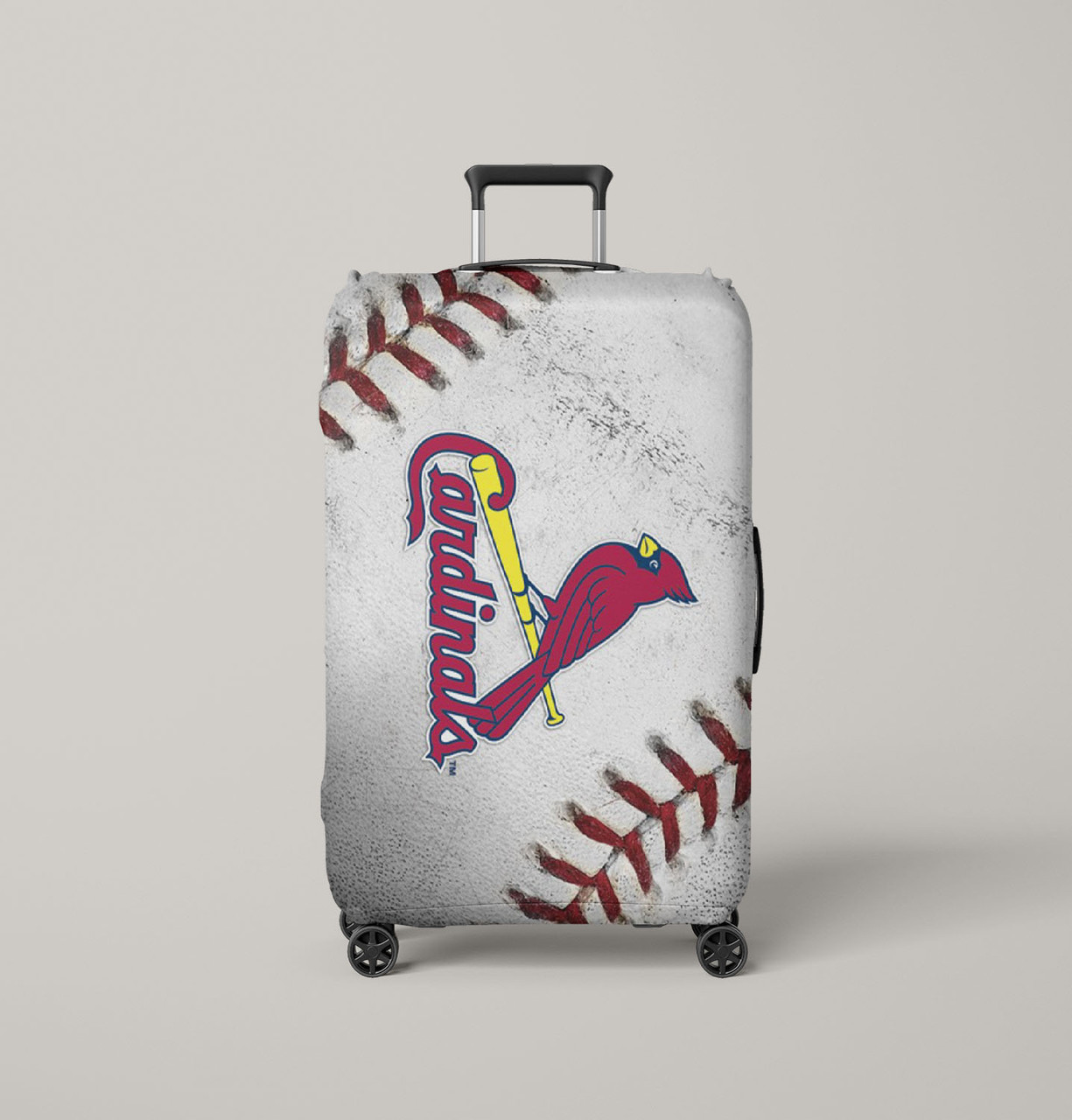 st louis cardinals ball bkg Luggage Cover - Coverszy