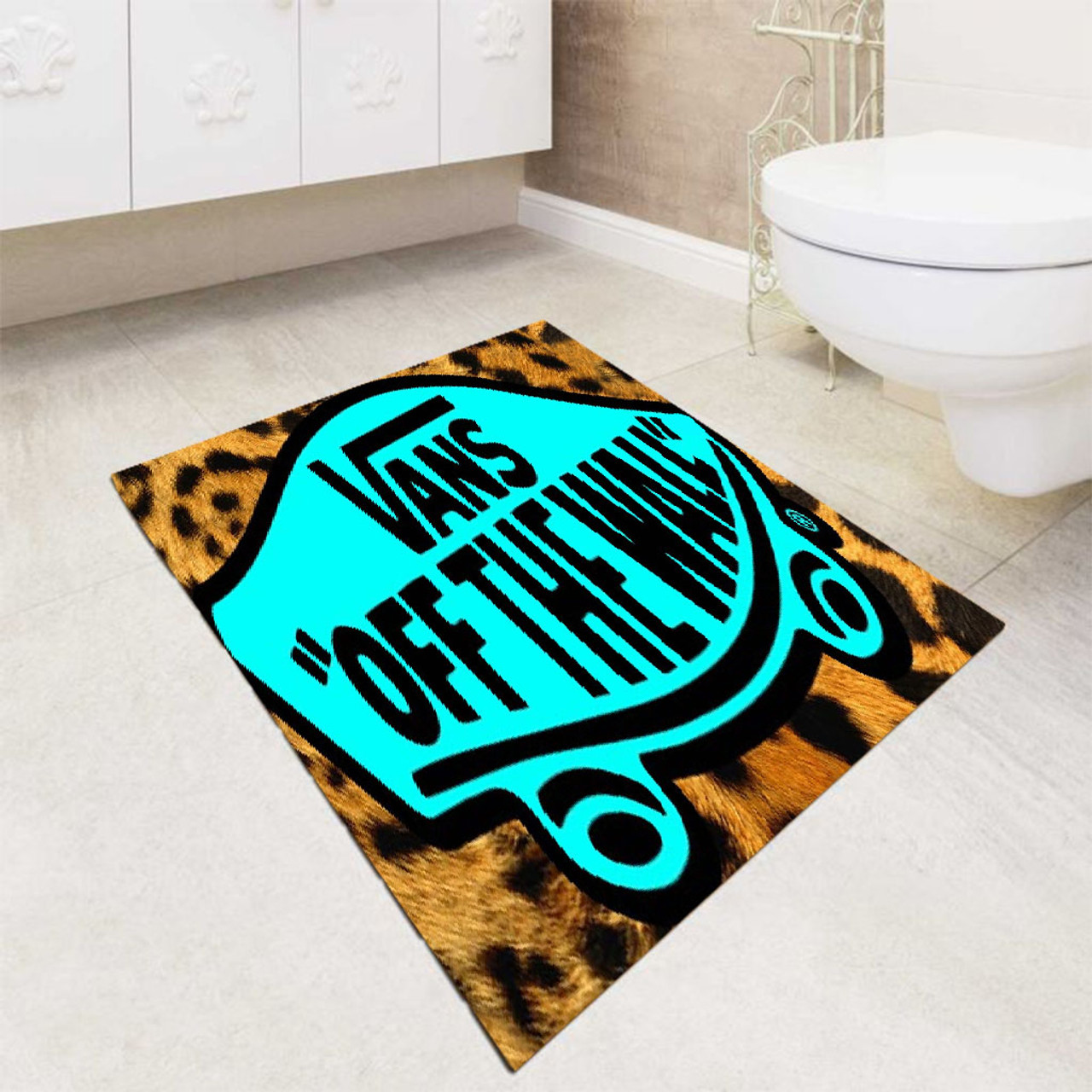 vans off the wall rug