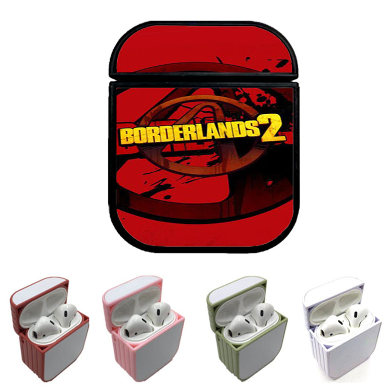 Borderlands 2 Logo Custom Airpods Case Coverszy