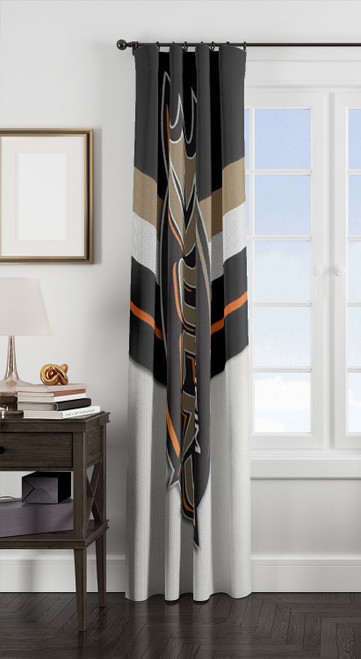 Anaheim Ducks 1 window Curtain