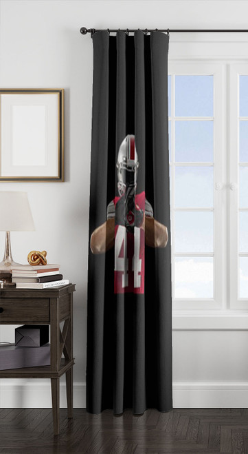 Ohio State Buckeyes Football window Curtain