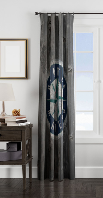 seattle marine wood window Curtain