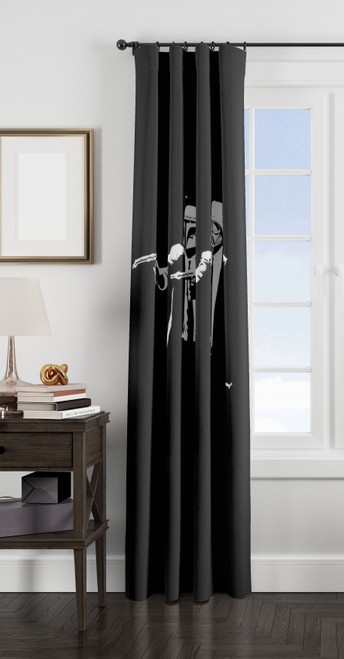 stars wars pulp fiction copy window Curtain