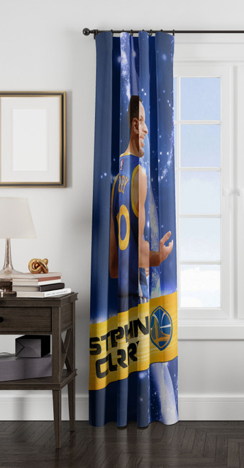 stephen curry golden state warrior 4 window Curtain