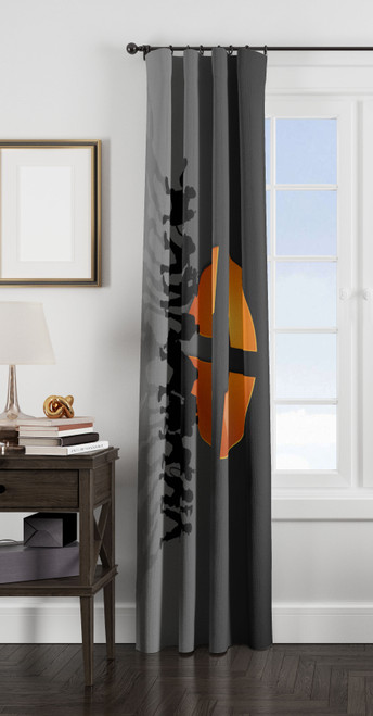 team fortress 2 logo silhouette 1 window Curtain