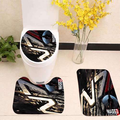 MASS EFFECT N7 GAME 2 Toilet cover set up