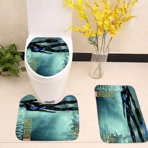 Pacific Rim United States Toilet cover set up