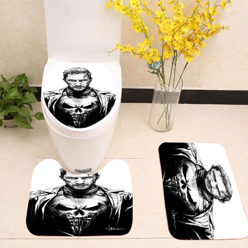 Tom Hardy as The Punisher Toilet cover set up