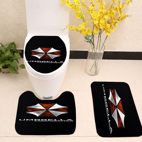 Umbrella Corporation Toilet cover set up