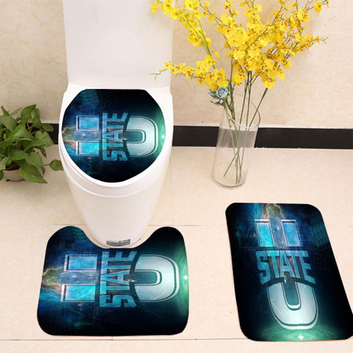 Utah State Nebula Toilet cover set up