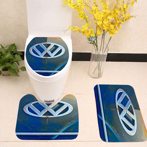 Volkswagen Vw Bus Jill Reger Toilet cover set up