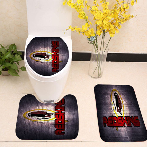 WASHINGTON REDSKINS Toilet cover set up