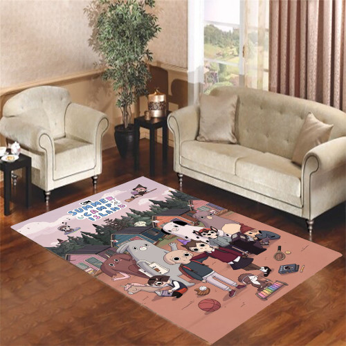 summer camp Living room carpet rugs