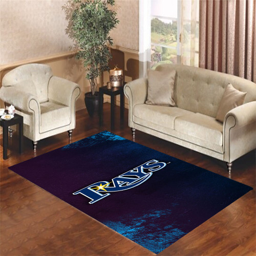 tampa bay rays Living room carpet rugs