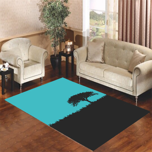 tree shadow Living room carpet rugs