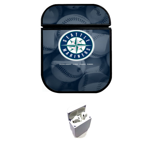 seattle mariners logo Custom airpods case