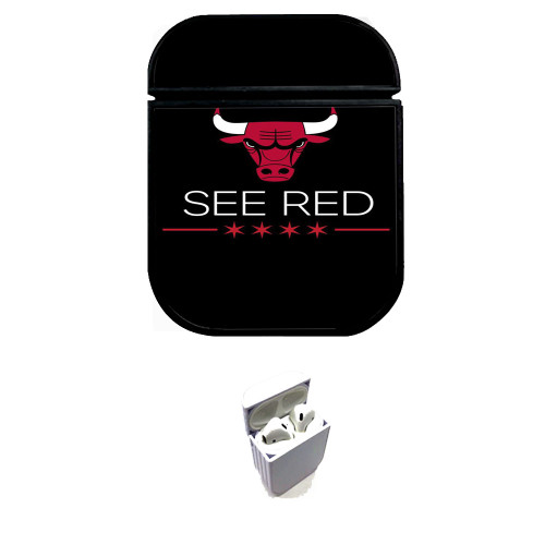 see red Custom airpods case