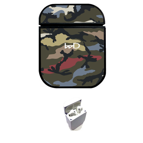 the swag army background Custom airpods case