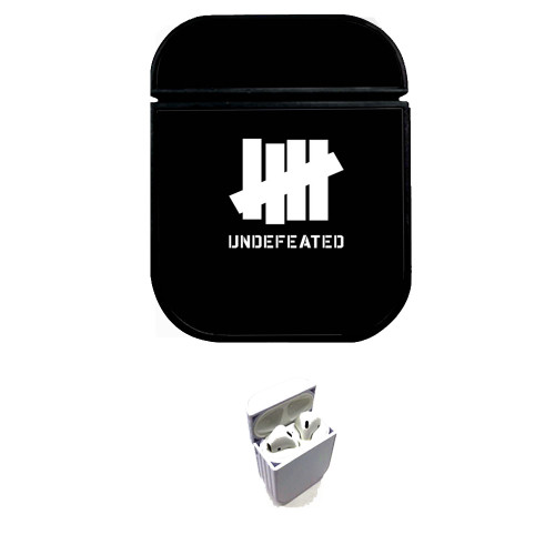 undefeated black wallpaper Custom airpods case