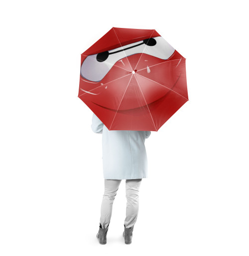 Baymax Custom Foldable Umbrella