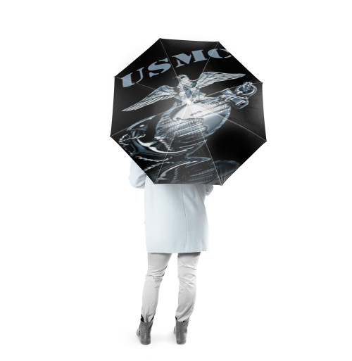 Unites state Marine Corp emblem Custom Foldable Umbrella
